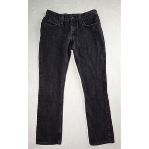 Free World Night Train Jeans Womens 28R Blue Straight Leg Regular Fit Excellent